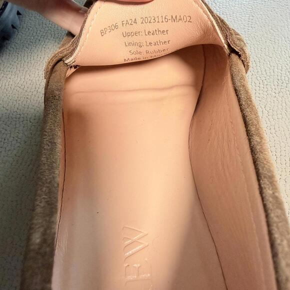 J.Crew Winona Penny Loafers Suede Leather Brown Size 7 - Picture 8 of 9